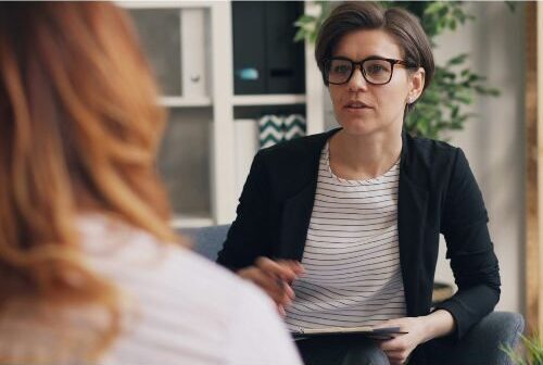 Klientengespräch – Praxis für Ergotherapie, Mülheim/Ruhr